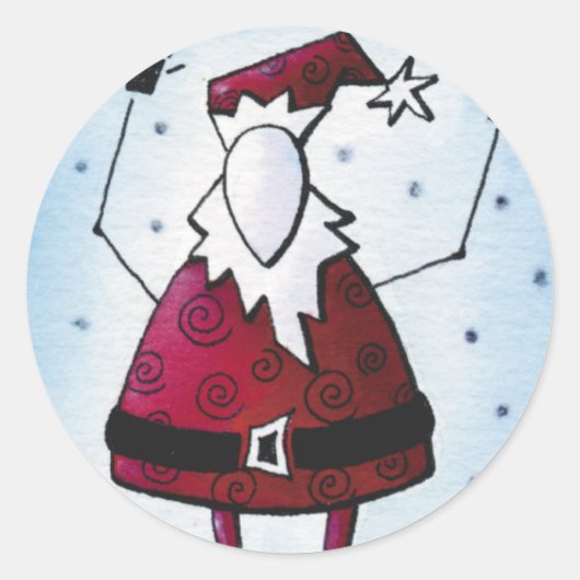 封印シール ラウンドシール (正面)