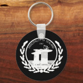 封印君主国 キーホルダー (正面)