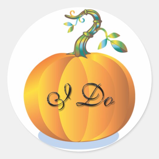 封印結婚する ラウンドシール (正面)