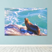 封印1 – 何を見てる！ キャンバスプリント (インサイチュ (ウッドフロア))