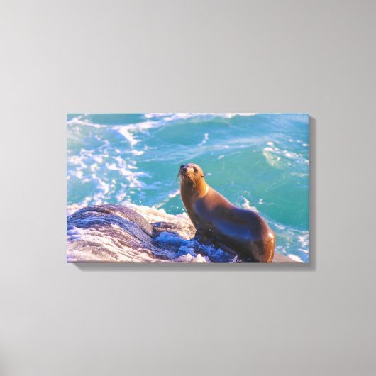 封印2 – まだ私を見てる！ キャンバスプリント (正面)