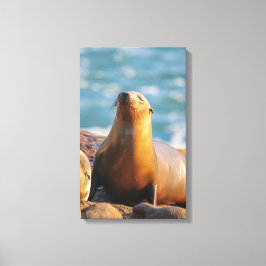 封印3 – 見てないぞ！ キャンバスプリント