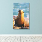 封印3 – 見てないぞ！ キャンバスプリント (インサイチュ (ウッドフロア))