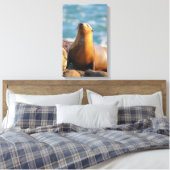 封印3 – 見てないぞ！ キャンバスプリント (インサイチュ (寝室))