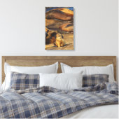 封印5 – 私を見ることができる！ キャンバスプリント (インサイチュ (寝室))