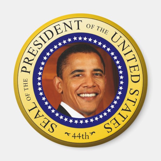 封大統領の止 マグネット (正面)