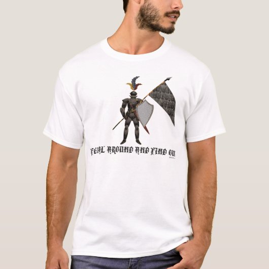 封建時代の発見 Tシャツ (正面)