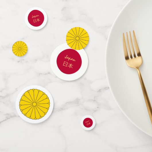 封日本の印・日本パーティー愛国者/日本 コンフェッティ (グループ)