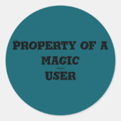 封止魔法 ラウンドシール (正面)