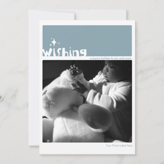 封筒が付いているカードの希望 シーズンカード (正面)