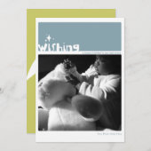 封筒が付いているカードの希望 シーズンカード (正面/裏面)