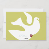 封筒が付いているカードの希望 シーズンカード (裏面)