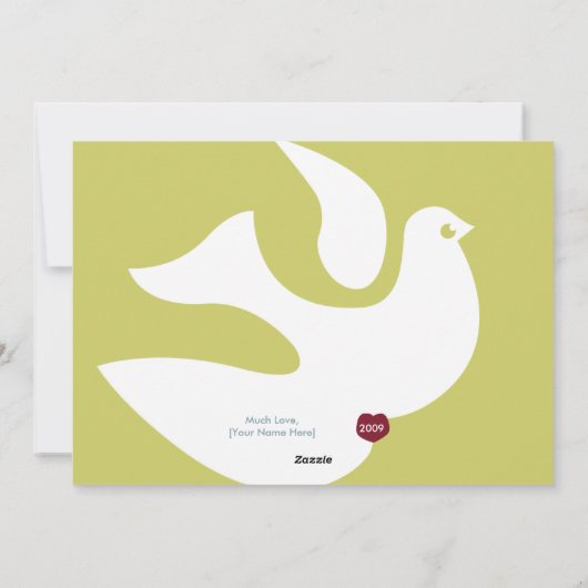 封筒が付いているカードの希望 シーズンカード (裏面)