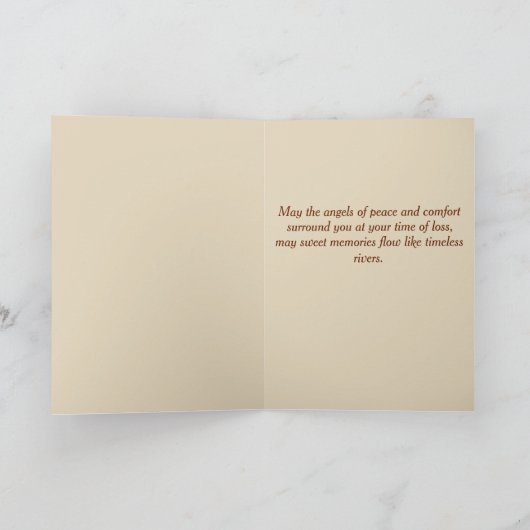 封筒つき「Boutonniere」 カード (内部)