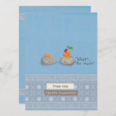 封筒つきHappy Passoverカード シーズンカード (正面/裏面)