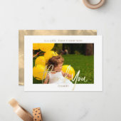 封筒とCommunion Photo Cardに感謝 ノートカード (正面/裏面インサイチュ)