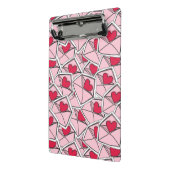 封筒のバレンタインのハート ミニクリップボード (アングル2)