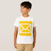 封筒サイン – 琥珀 Tシャツ (正面フル)