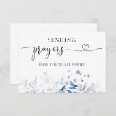 封筒パーソナライズされた付き祈りの言葉カード (正面/裏面)