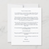 封筒モダン付きインスタントフォトカップル (裏面)