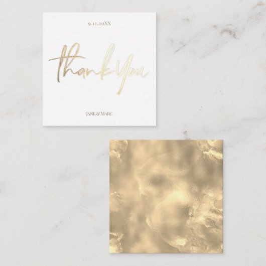 封筒付き結婚カスタムカード ノートカード (正面/裏面)