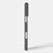 封筒名刺のレターと灰色の背景 Case-Mate iPhoneケース (裏面 / 右)