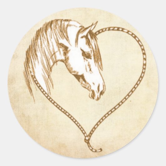 封筒用シールウェスタン結婚ズのレーベル、ステッカー ラウンドシール (正面)