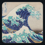 封筒用シールステッカー：北斎： THE WAVE スクエアシール<br><div class="desc">封筒用シールステッカー：北斎： THE WAVE</div>
