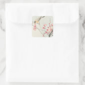 封筒用シールステッ日本のク： WOODBLOCK スクエアシール (バッグ)