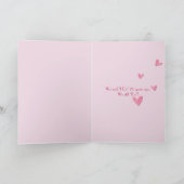 封筒結婚に入れた70周年記念の手紙 シーズンカード (内部)