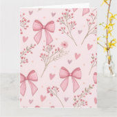 封筒 カード (黄色い花)