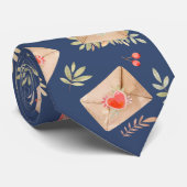 封筒(ハート) ネクタイ (ロール)