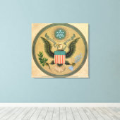 封素晴らし印統一された州, c.1850 キャンバスプリント (インサイチュ (ウッドフロア))