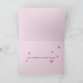 封結婚筒の記念ラブノート シーズンカード (内部)