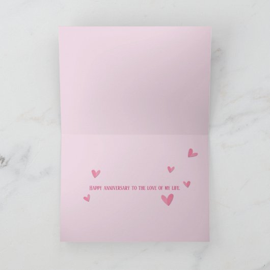 封結婚筒の記念ラブノート シーズンカード (内部)