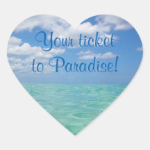 封緘結婚式用シール-海III