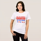 封縁どじストップて... トライブレンドTシャツ (正面全面)