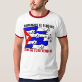封鎖を壊そう Tシャツ (正面)