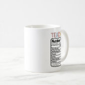専任の英語教師 名前入り コーヒーマグカップ (正面右)