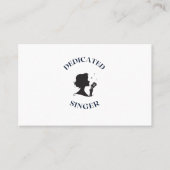 専任歌手 名刺 (正面)