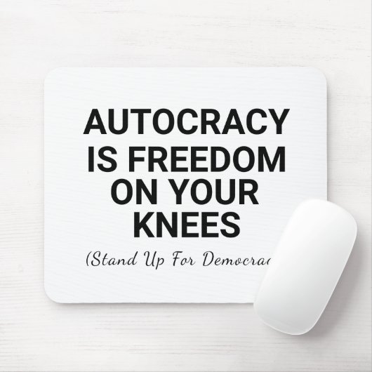 専制は膝上の自由 マウスパッド (マウス)