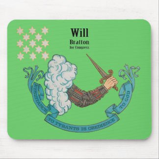 専制君主に従います神に、Bratton抵抗して下さい マウスパッド