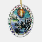 専制君主のクラシックなオーナメントへの暴動 セラミックオーナメント (右)