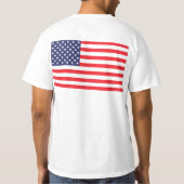 専制君主のワイシャツへの暴動 Tシャツ (裏面)