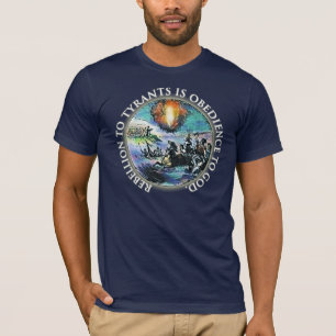専制君主-ワイシャツへの暴動 Tシャツ