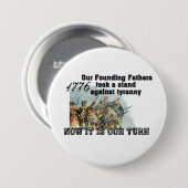 専制政治に対する私達の創始者 缶バッジ (正面&裏面)