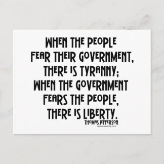 専制政治は何…ですか。 ポストカード