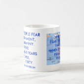 専制政治対自由 コーヒーマグカップ (中央)