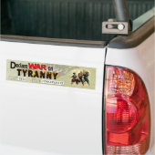 専制政治 バンパーステッカー (トラック上)