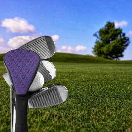 専売紫 ゴルフヘッドカバー